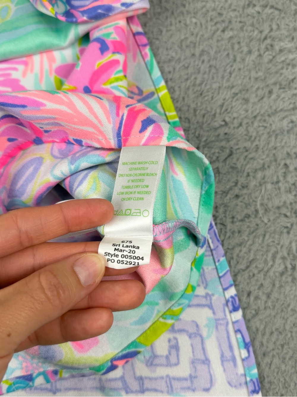 Lilly Pulitzer Adalina Romper Dress Womens 6 Multicolor Floral Preppy Casual - Picture 6 of 12